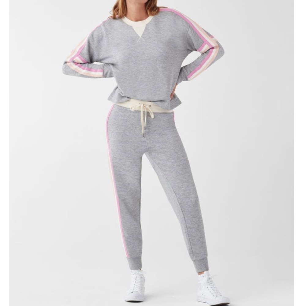 Splendid Bayside Active Racer Stripe Jogger Small